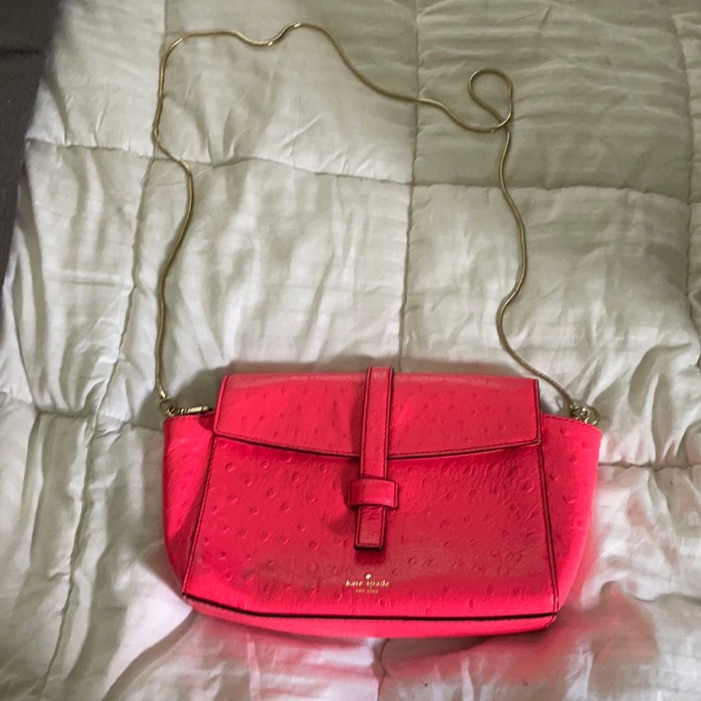 Kate spade neon pink bag